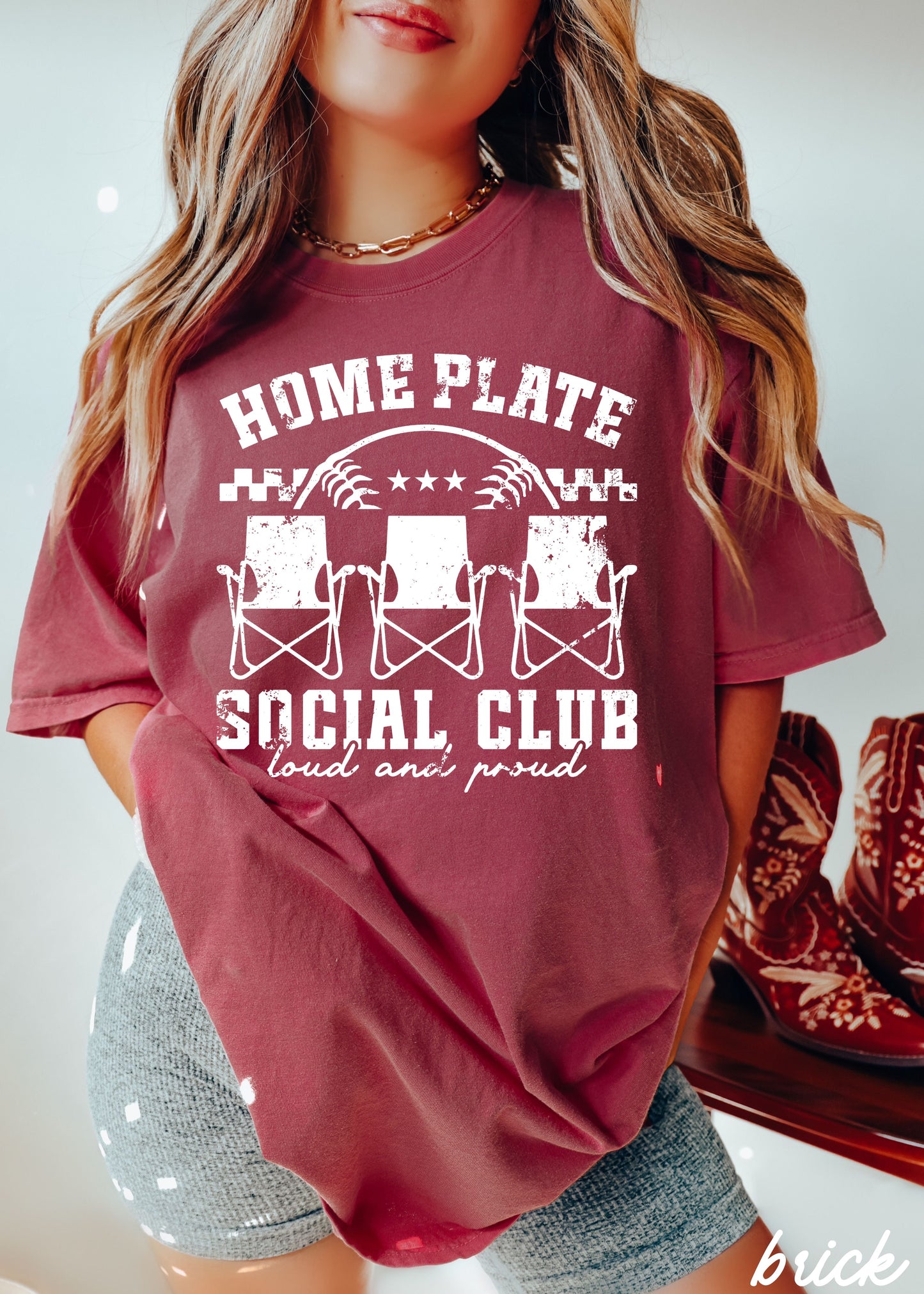 Home Plate Social Club Tee *17 Colors (S-3X) 1