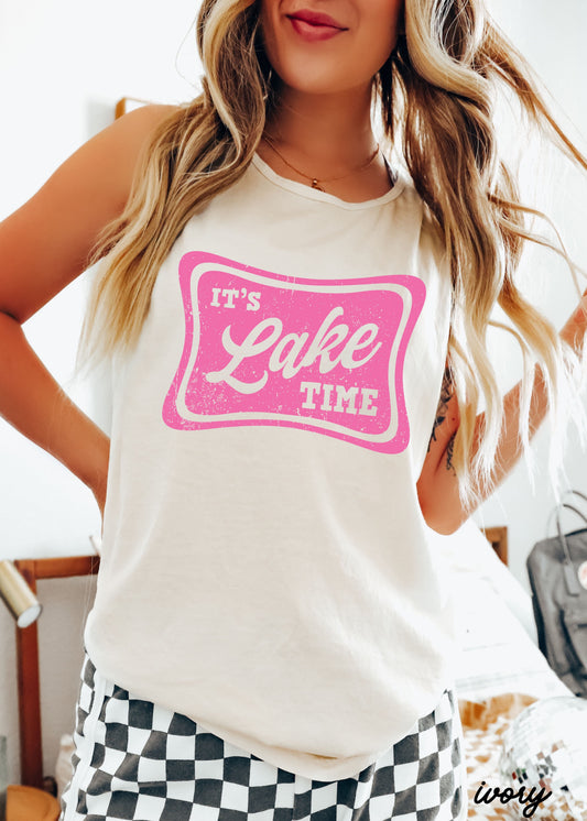Lake Time Tank *10 Colors (S-3X)
