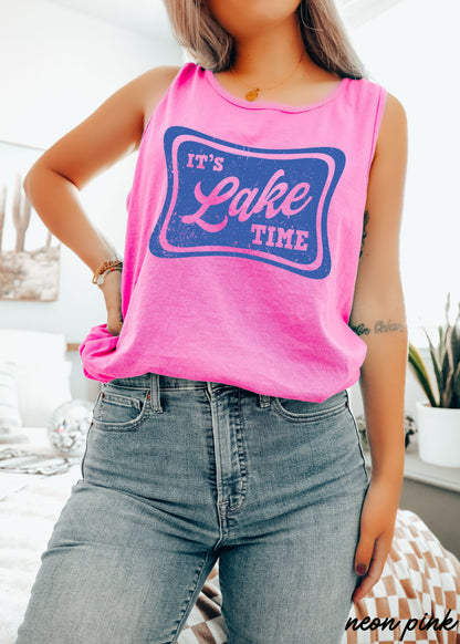 Lake Time Tank *10 Colors (S-3X)