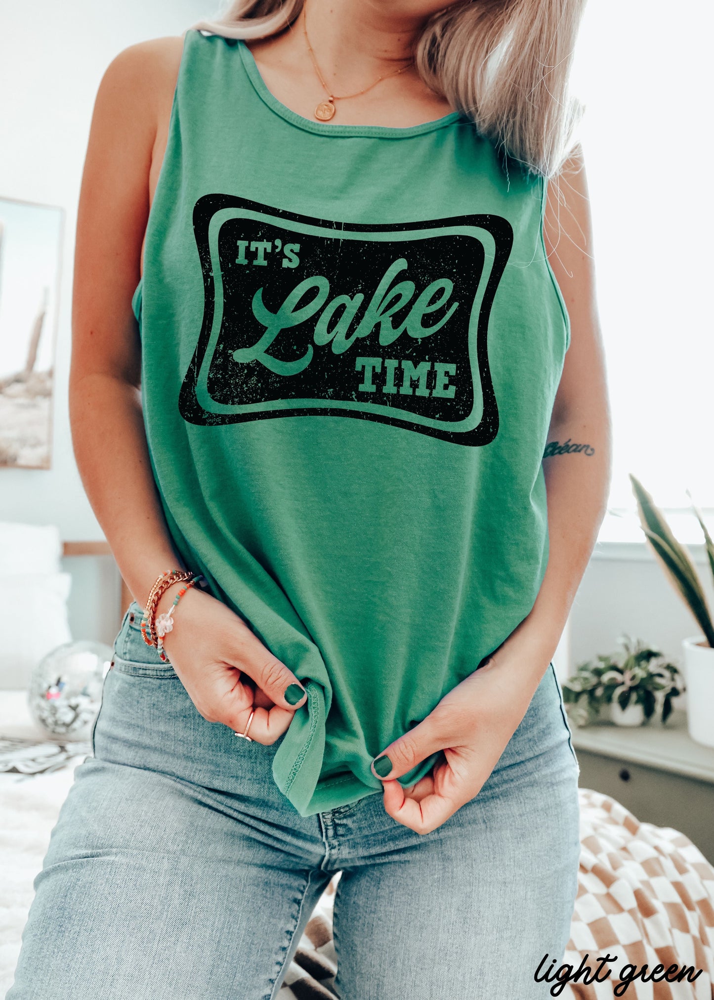 Lake Time Tank *10 Colors (S-3X)