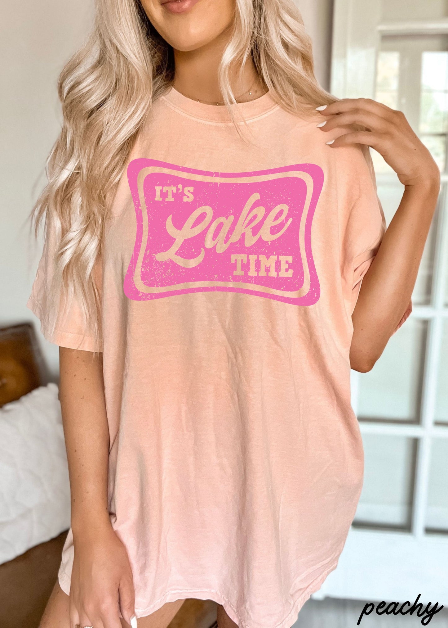 Lake Time Tee *16 Colors (S-3X)