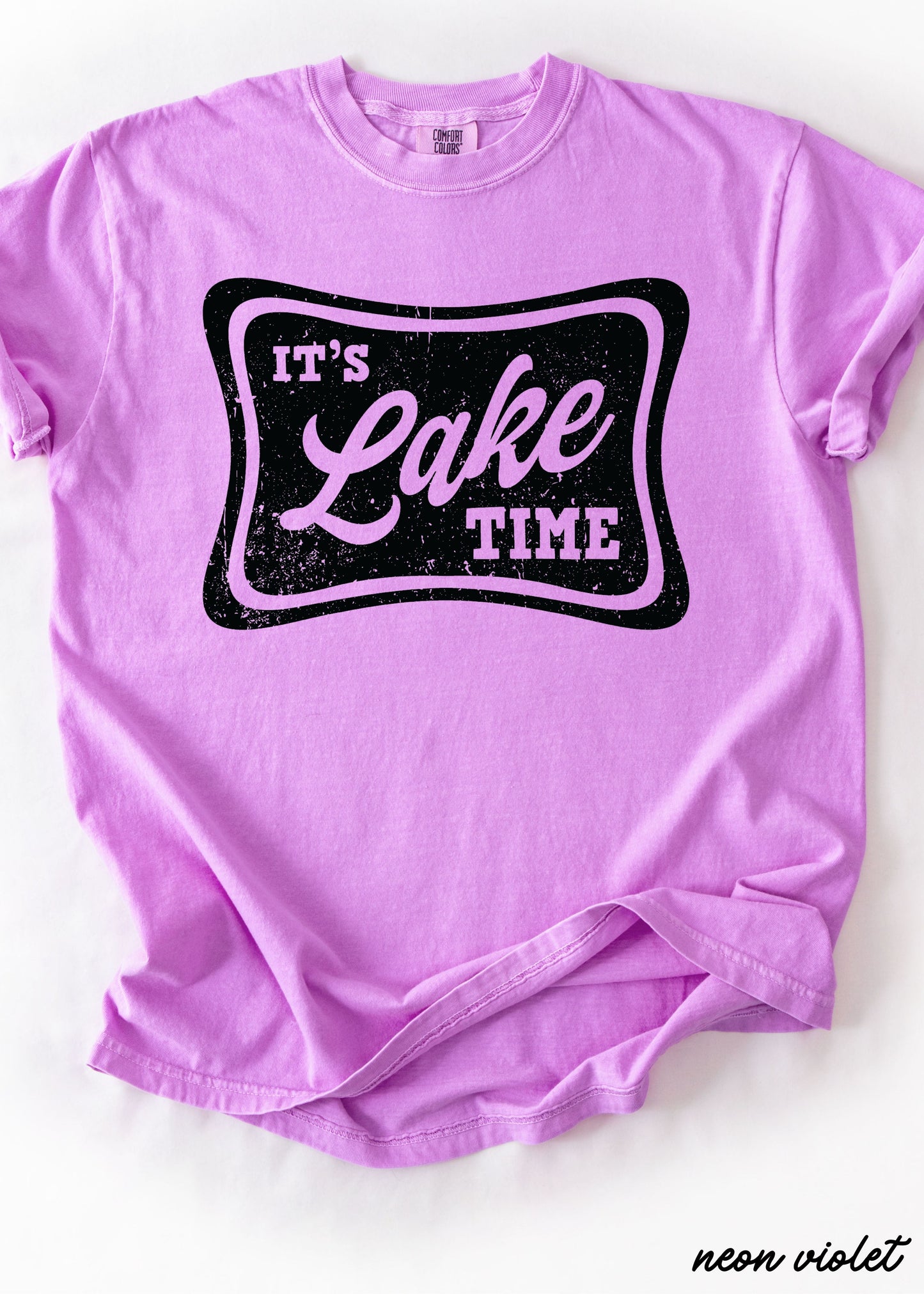 Lake Time Tee *16 Colors (S-3X)