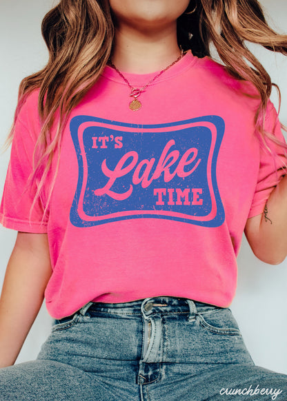 Lake Time Tee *16 Colors (S-3X)