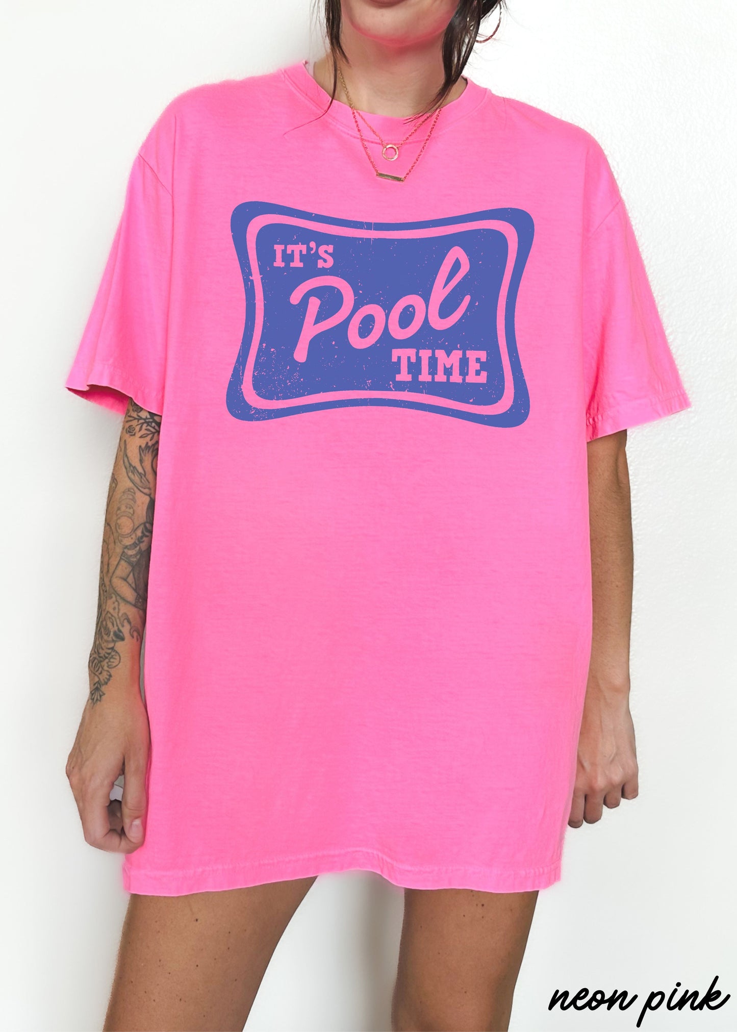 Pool Time Tee *16 Colors (S-3X)