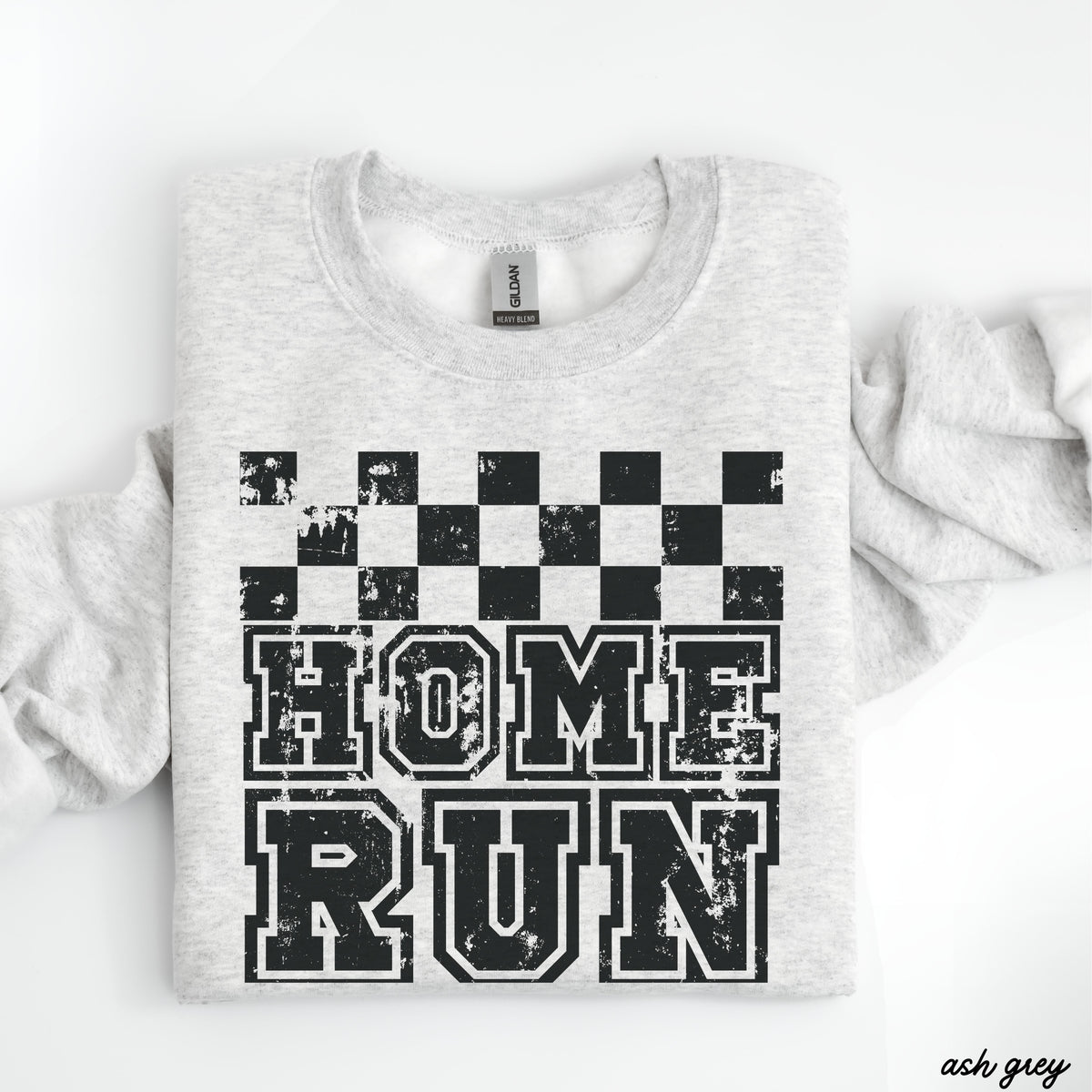 Pre-Order: Home Run Checkered Sweatshirt