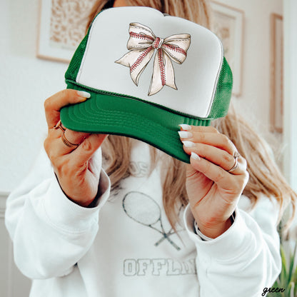 Baseball Coquette Trucker Hat *9 Colors