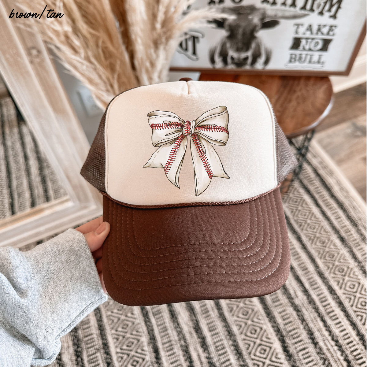 Baseball Coquette Trucker Hat *9 Colors