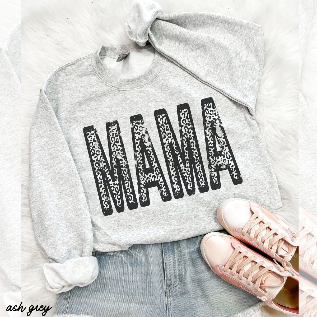 Leopard Mama Sweatshirt