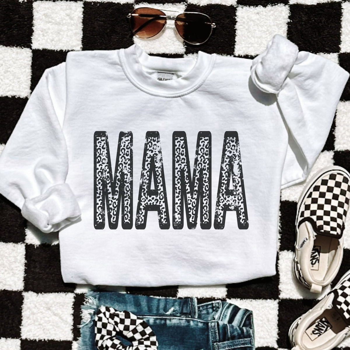 Leopard Mama Sweatshirt