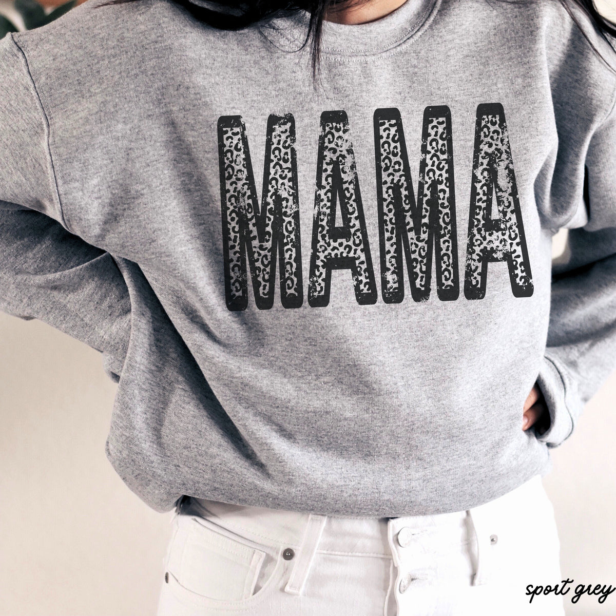 Leopard Mama Sweatshirt