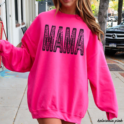 Leopard Mama Sweatshirt