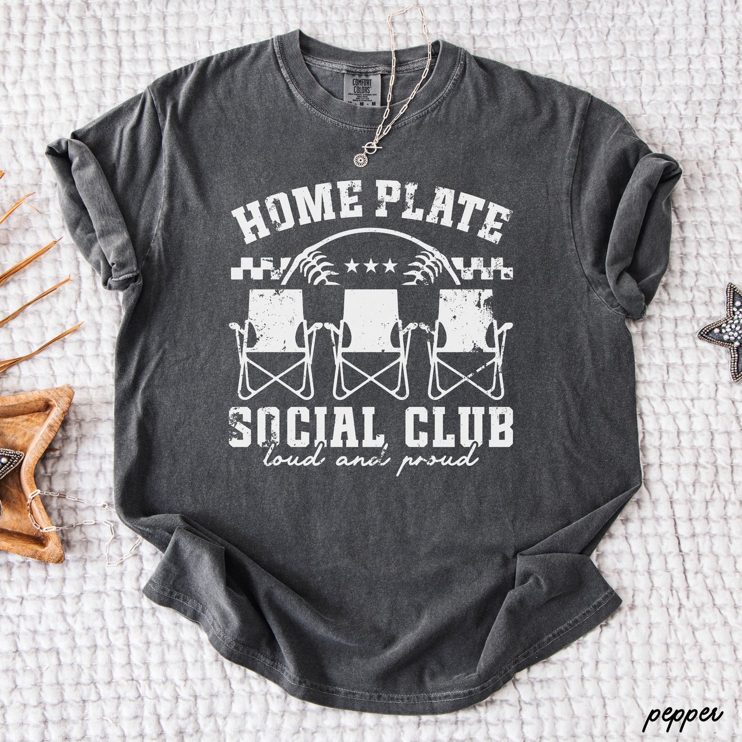Home Plate Social Club Tee *17 Colors (S-3X) 1