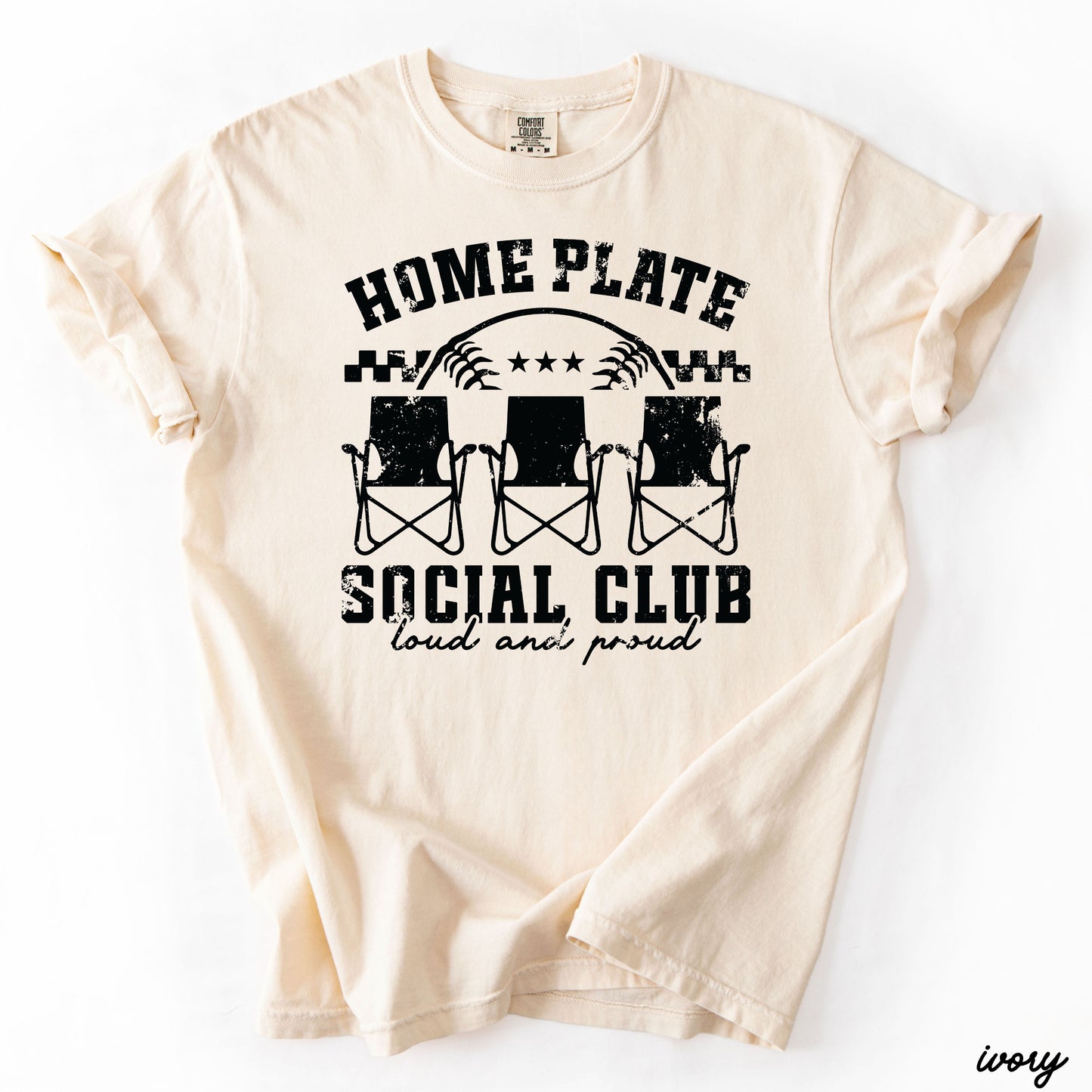 Home Plate Social Club Tee *17 Colors (S-3X) 1